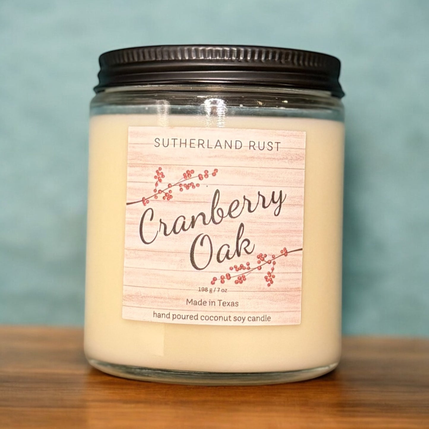 Cranberry Oak Candle