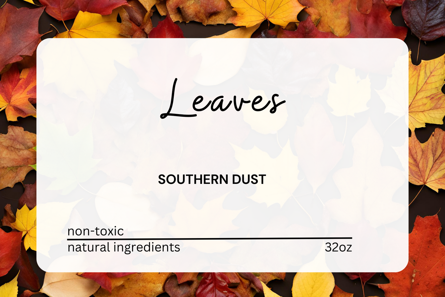 Fall Southern Dust